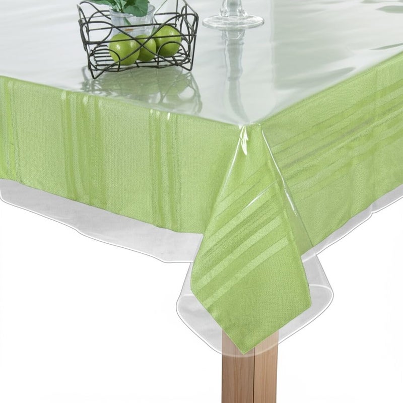 BNYD Clear Plastic Tablecloth Protector, Table Cloth Vinyl (54" x 72") - Image 5